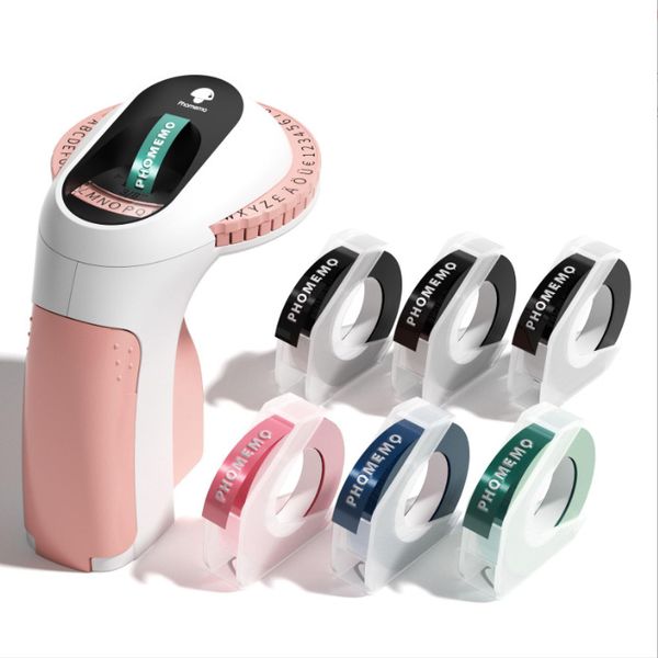 Handheld Label Maker With Heat Transfer Tape Portable Printer