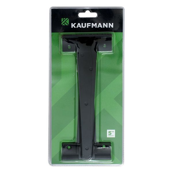 Kaufmann Tee Hinge 200mm Black Japan (Pair)