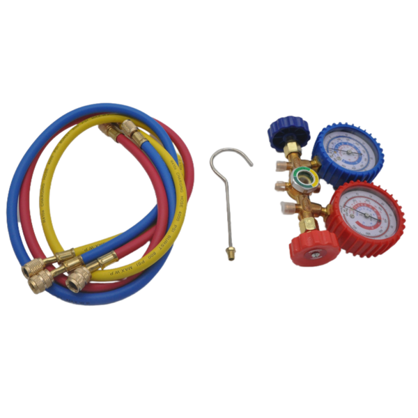 ICEAGE Multi-Refrigerant Manifold Gauge Set for R410a / R290 / R600a