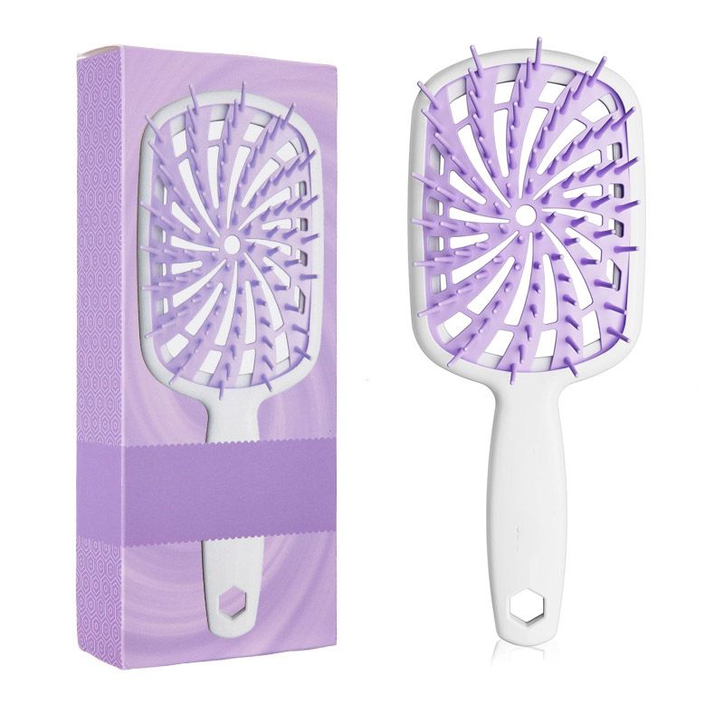 Massage Brush Anti Static Hairbrush for Straight Curly & Kinky Hair
