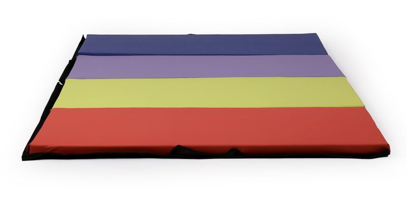 Hazlo 4 Section Portable Gymnastics Aerobic Yoga Exercise Mat