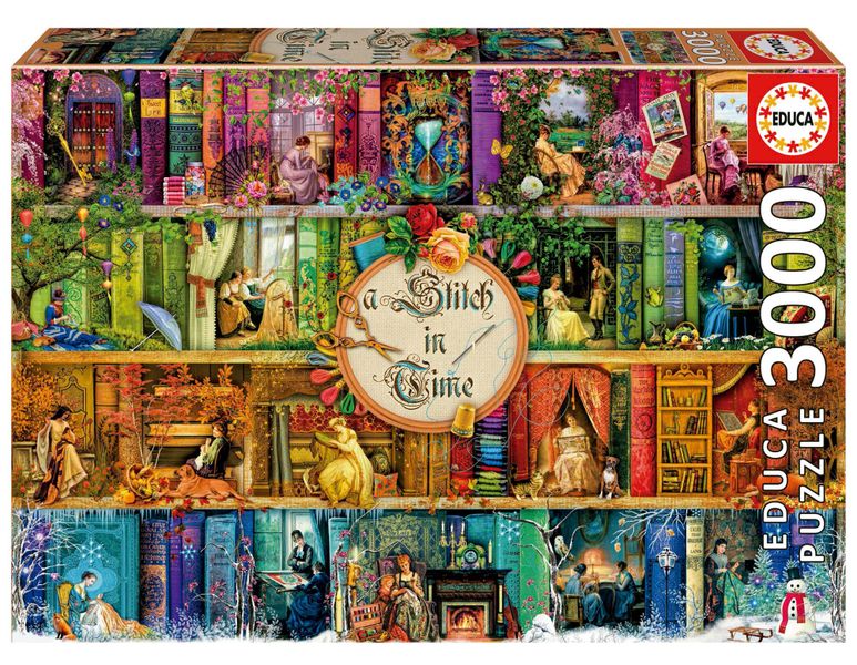Educa A Stitch In Time 3000 Piece Puzzle