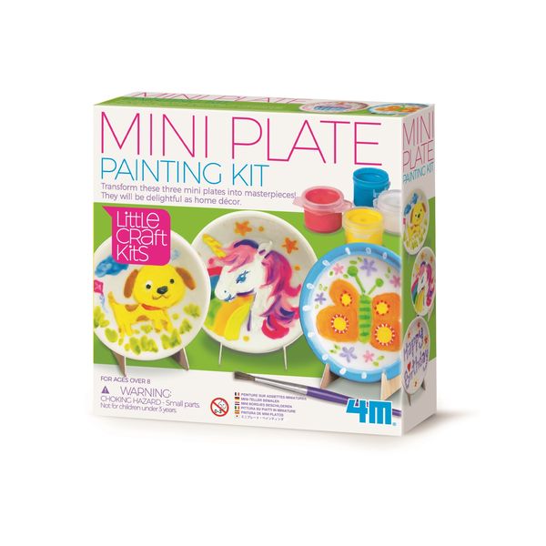 4M Little Craft - Mini Plates Painting Kit