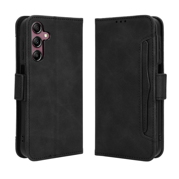 Multi Card Groove Leather Cover compatible for Samsung Galaxy Note 20 Ultra