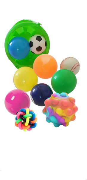Toddler Sensory Ball Set in Bucket - 11 Piece