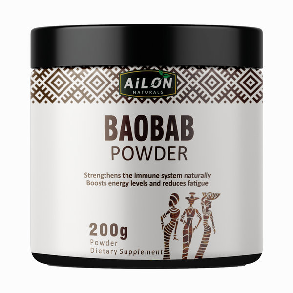 Baobab Powder 200g - Immunity, Energy &amp; Digestive Superfood
