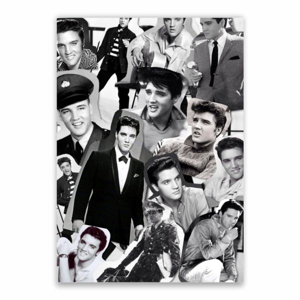 Elvis Presley Collage Poster - A1