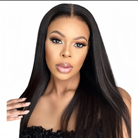 "16" Brazilian Human Hair Full Frontal Wig. Shop Today. Get it