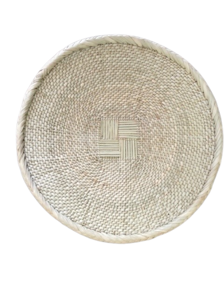 Natural Grass Wall Basket Decor - Small - 26-30cm