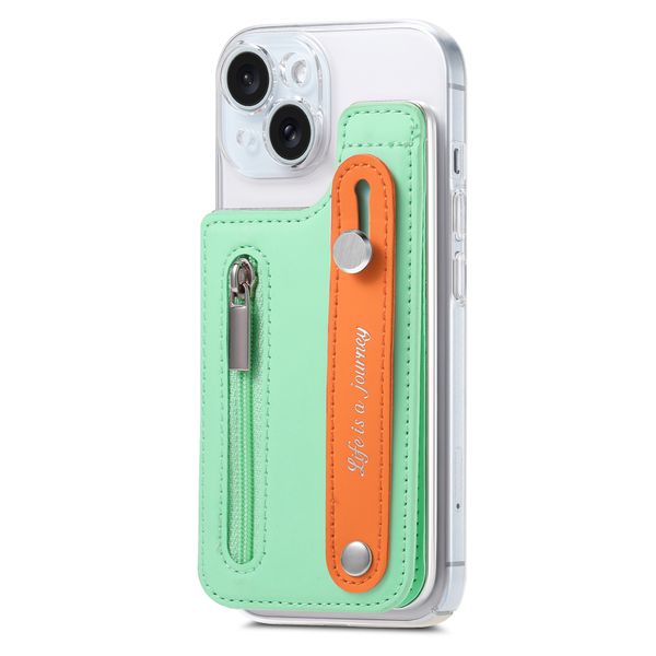 Flip Up and Down Wrist Strap Phone Case Compatible with iPhone 16 Pro Max