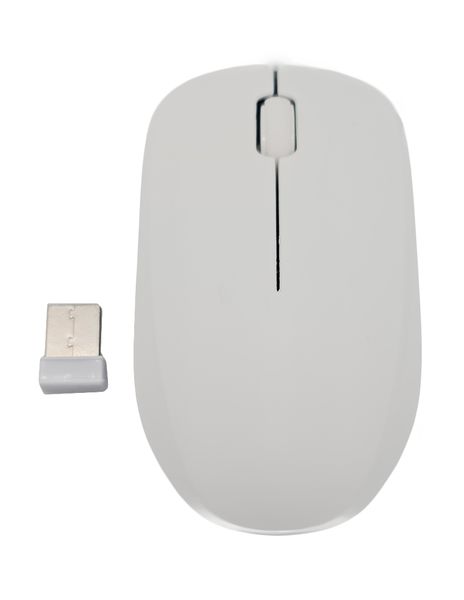 Next Generation Wireless Nano Receiver Mouse - White / Blue
