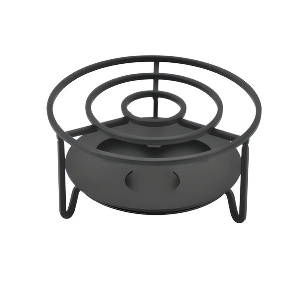 Candle-Heated Tea Pot: Portable Stove For Home &amp; Outdoor Boiling Tea