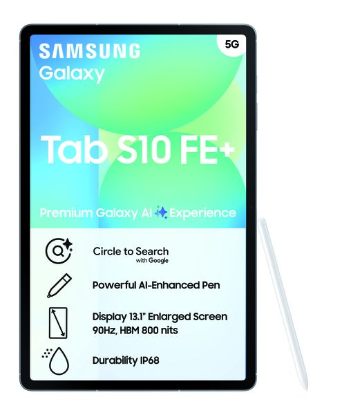 Samsung Galaxy Tab S10 FE+ (X626) 13.1" 128GB 5G Tablet - Grey