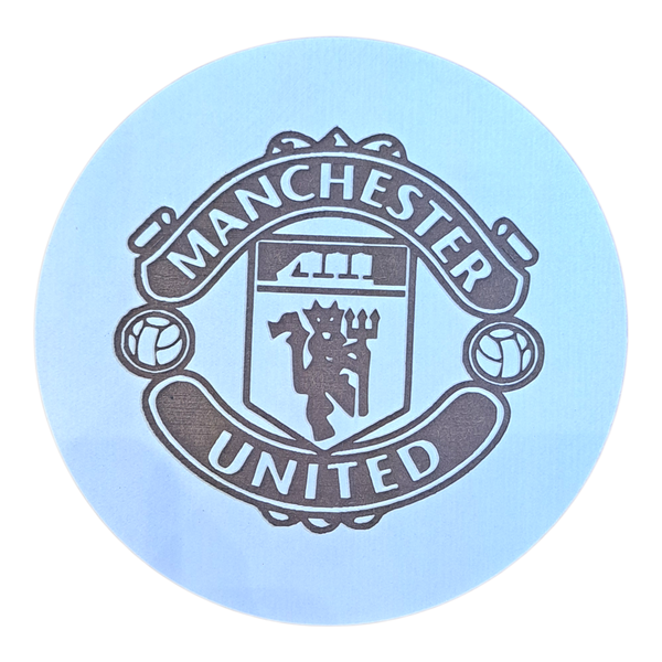 Gift Emporium Wooden-Style Coasters Set of 4 - Manchester United Design