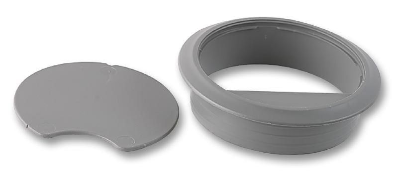 Pro Power (22008) Grommet, Round Profile, For Desktop, Cable Retention