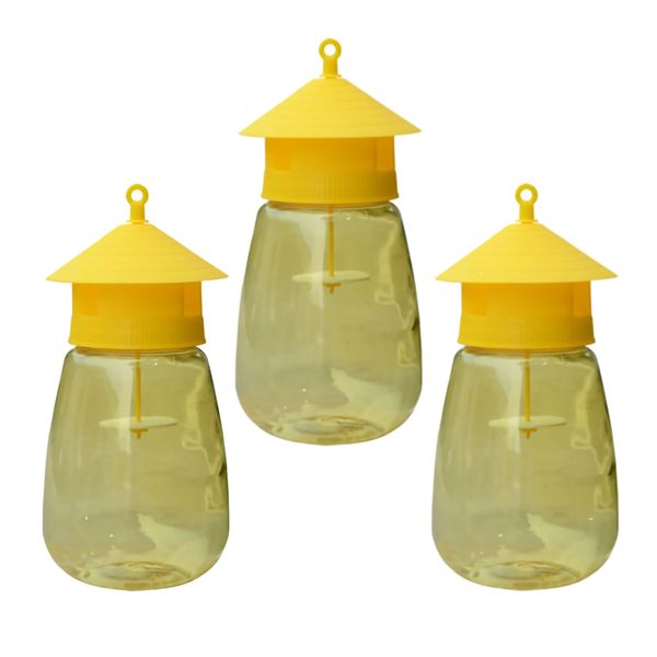 Garden Home Outdoor Fruit Fly Catcher Trap Set of 3 (20cm)
