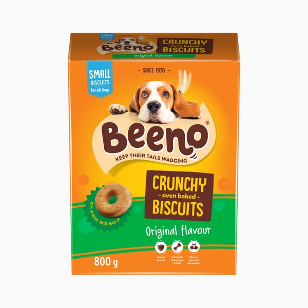 Beeno Small Ovals Original Biscuits 800g - Dog Biscuit Treats
