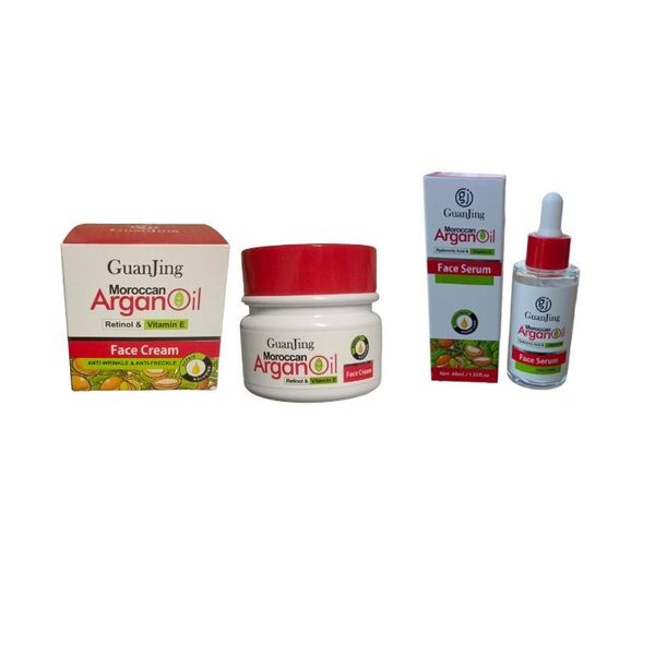 Argan Oil Beauty Set | Face Cream | Face Serum