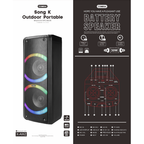 Omega speaker best sale price list