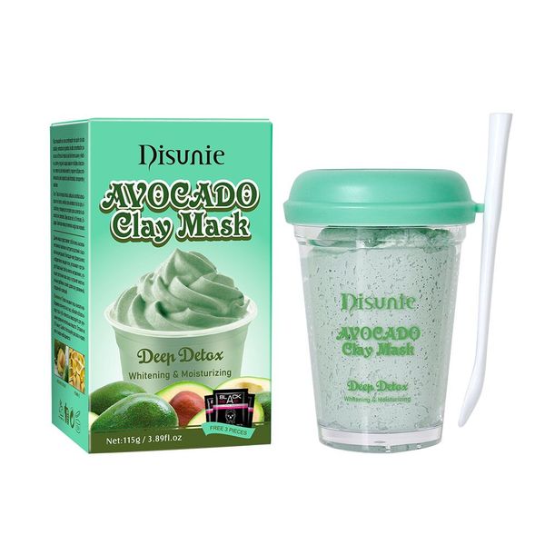 Disunie Avocado Clay Mask Deep Detox 4in1 Skin Treatment 115g