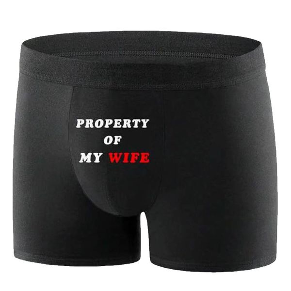 Men's Boxer Briefs Funny Slogan