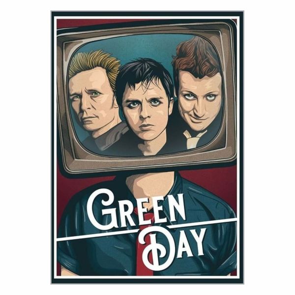 Green Day T.V. Poster - A1