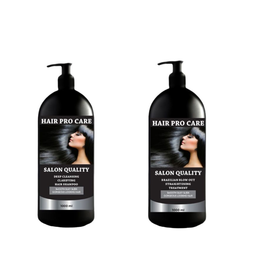 Brazilian Blow Out Straightening Treatment and Clarifying Shampoo 1000ml