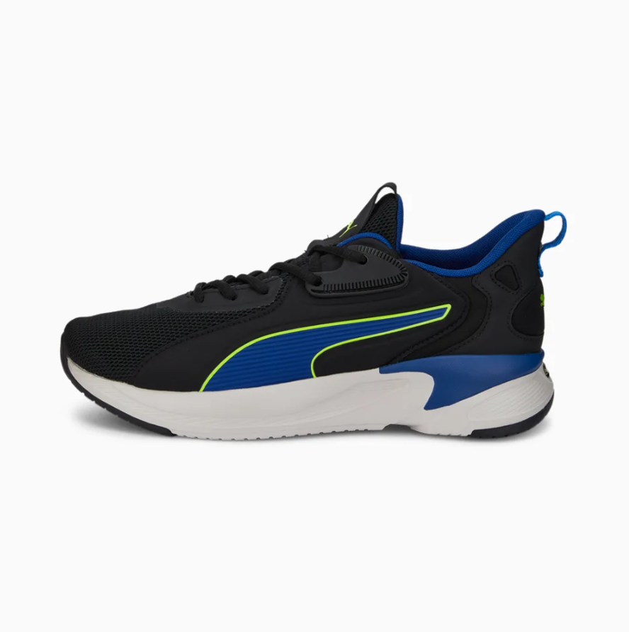 Puma Men's Softride Premier Running Shoes - Black/Blazing Blue | Buy ...