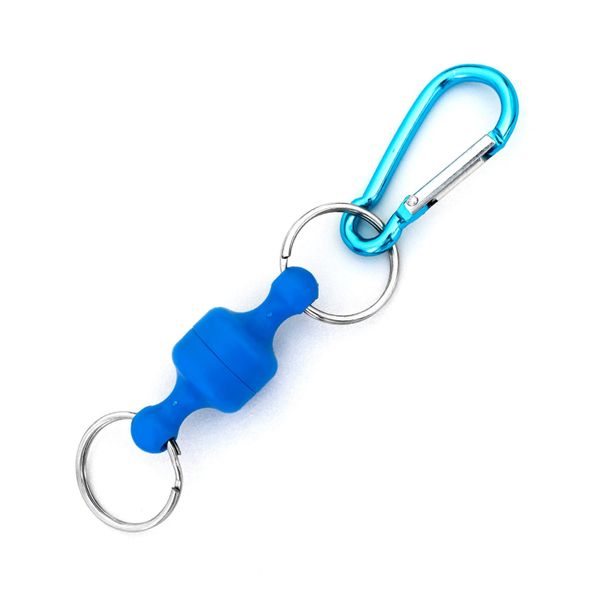 Magnetic Keyring /Magnetic Net Release keychain/Lanyard Clip Carabiner Red
