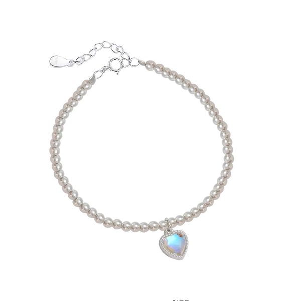 Moonstone Pearl Bracelet