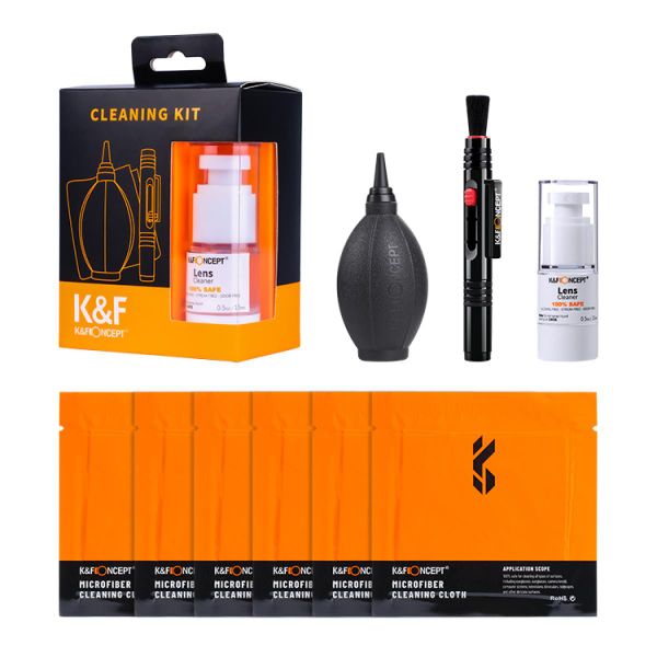 K&amp;F Concept 4 in 1 Professional Lens and LCD Screen Cleaning Kit - SKU-1618