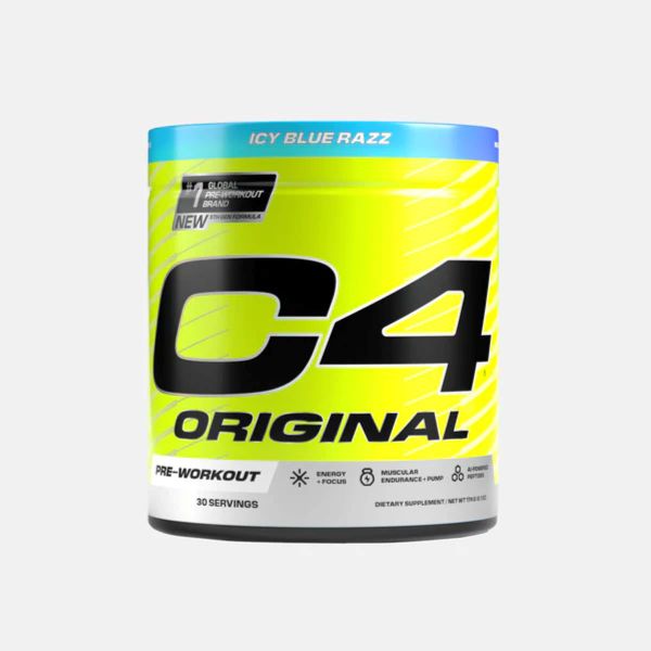 Cellucor C4 Original Pre-Workout Powder Icy Blue Razz - 282g