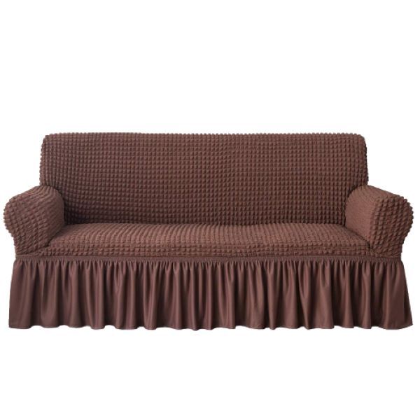 Kristal Sofa Cover - Brown - 2+2+1+1