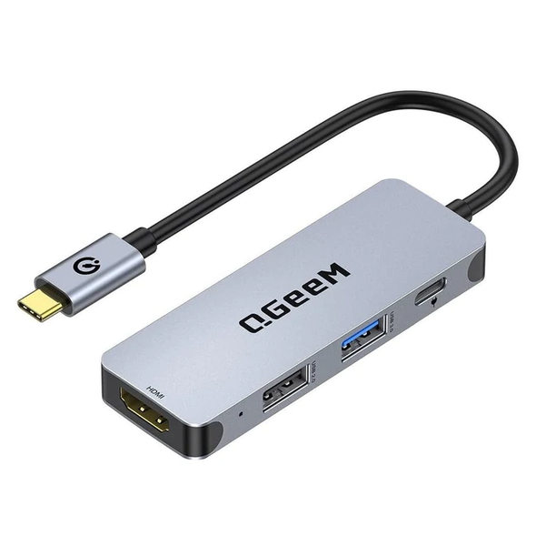 Qgeem 4-in-1 Usb C Hub