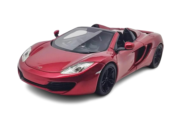 McLaren MP4-12C Spider 2012 Volcano Red Collectors Model Car (TSM134338)