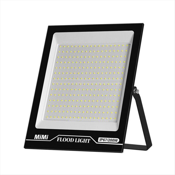 Led Flood Light Warm Light 200W Outdoor Spotlight Ip67 Waterproof