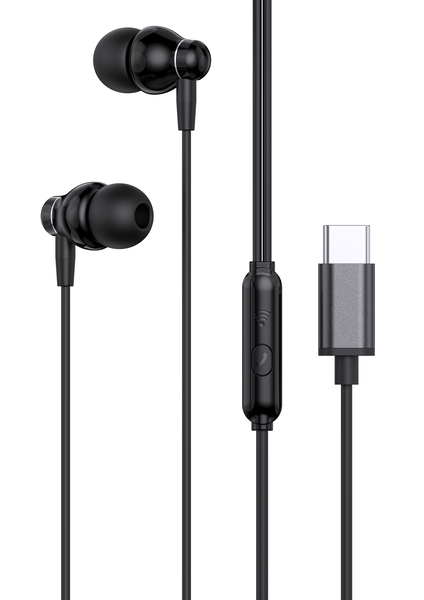 TechZA Heavy Sound Type-C Earphones with Microphone - 1.2m Cable TZ-HF15