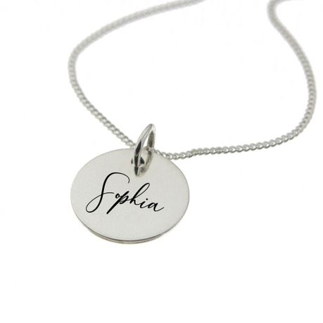 tiffany personalized name necklace
