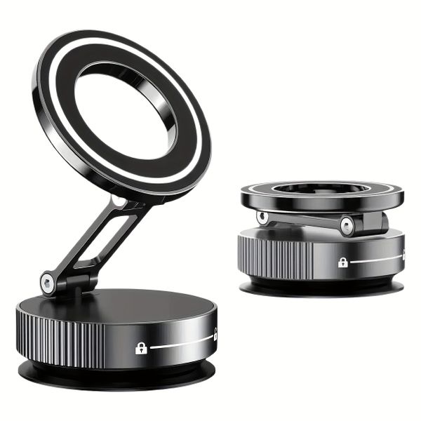 2 Pieces Car Phone Holder 360 Rotation Anti-Shake