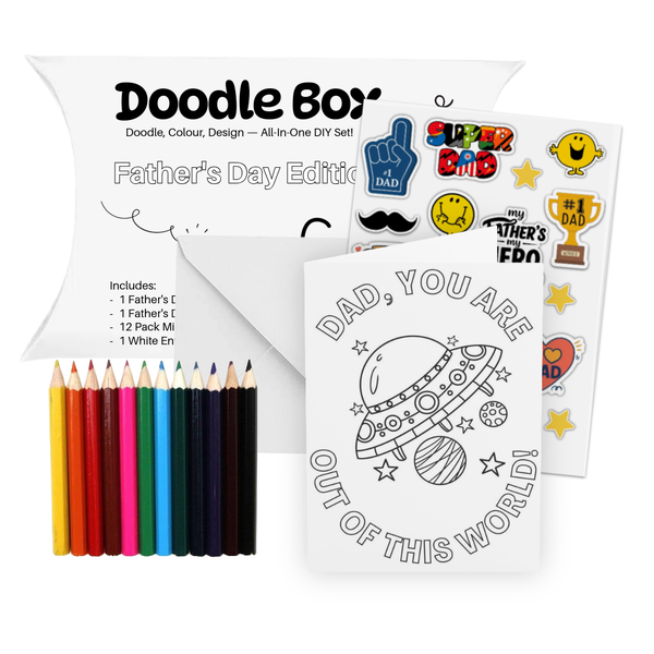 Puff Berry Doodle Box - Father's Day Edition