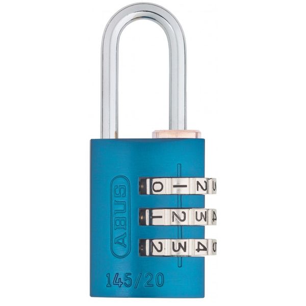 Abus Combination Padlock 20mm Blue