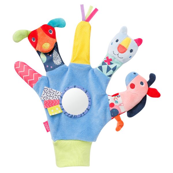 Fehn Activity Play Glove - Colour Friends