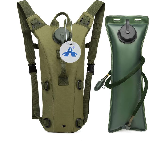 ALANES Tactical Hydration Backpack Water Backpack with 3L Water Bladder
