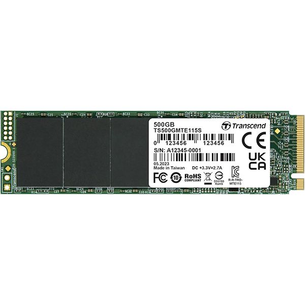 Transcend 500GB PCIe M.2 2280 SSD