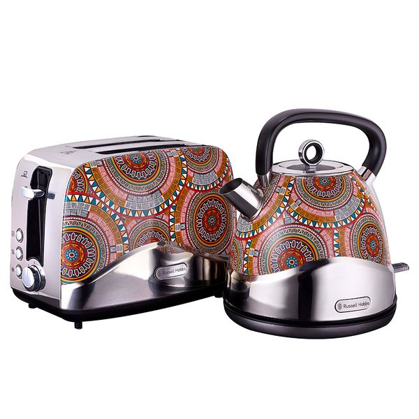 Russell Hobbs African Pack - Kettle and Toaster