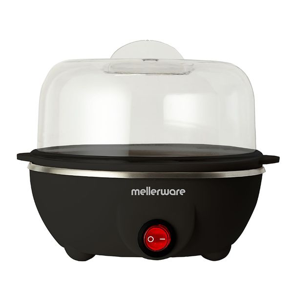 Mellerware Egg Boiler 7 Egg Plastic Black 2 Tier 90W "Egg Master