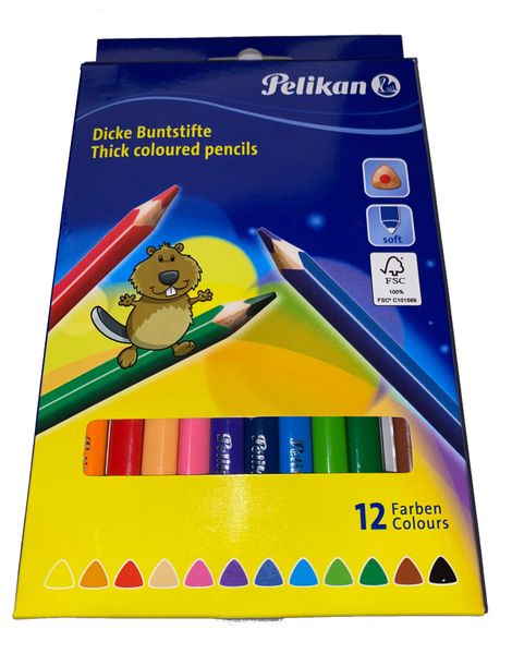 Pelikan Thick Colouring Pencils