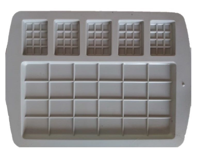 Chocolate Slab Mould with Mini Slabs