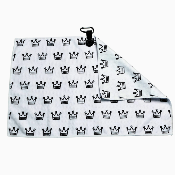 Kings &amp; Queens Premium Golf Towel