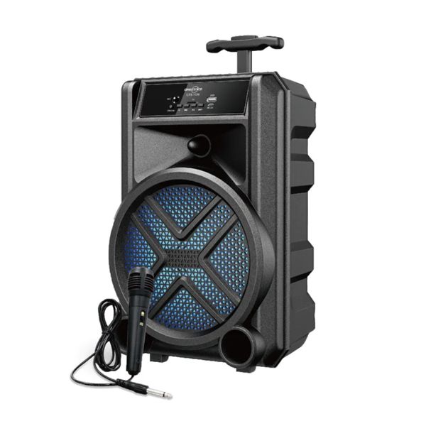 Bt Speaker GTS-1630 8"" W/Mic